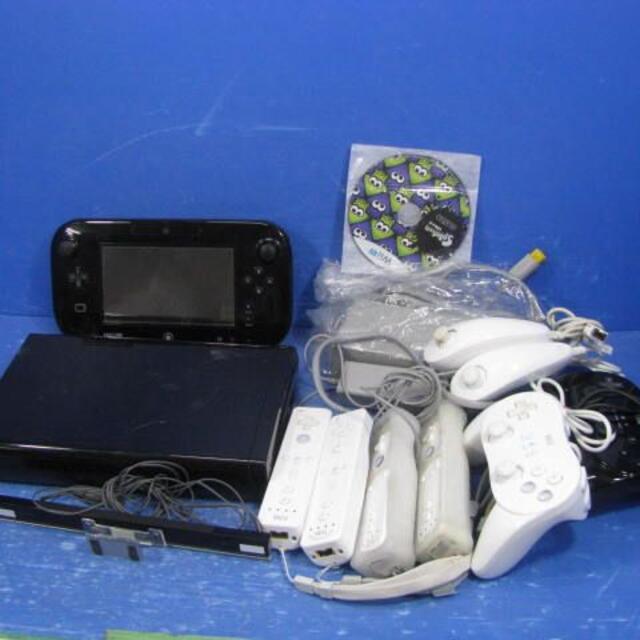 Wii U 本体【送料込み】 R130 エンタメ/ホビーのゲームソフト/ゲーム機本体(家庭用ゲーム機本体)の商品写真