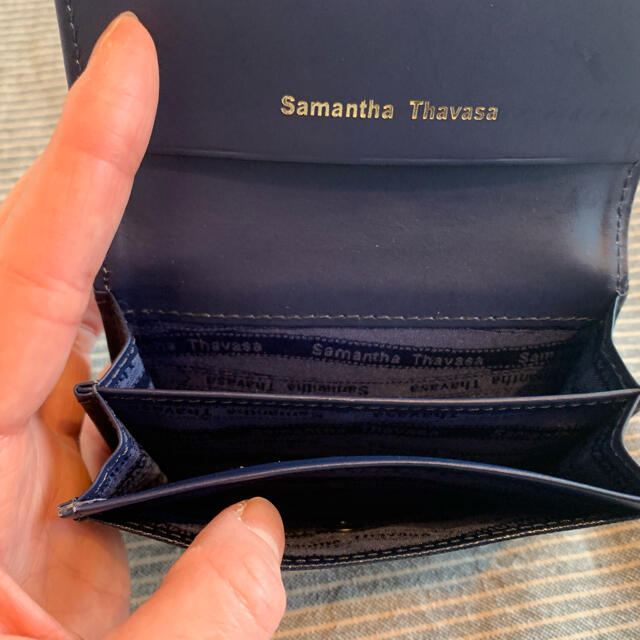 Samantha Thavasa(サマンサタバサ)のサマンサタバサ　カードケース　美品 レディースのファッション小物(名刺入れ/定期入れ)の商品写真