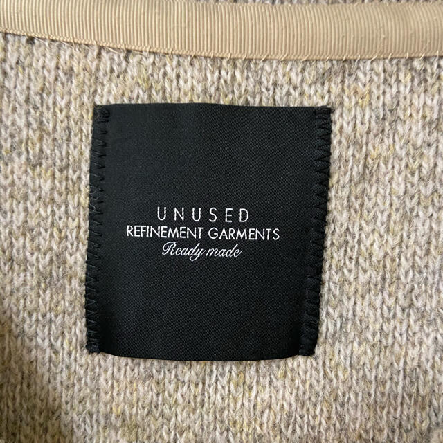 UNUSED V NECK KNIT VEST トップス UNUSED V NECK KNIT VEST トップス