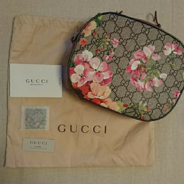 Gucci - GUCCI ブルームス ショルダーバッグ 限定ピンク