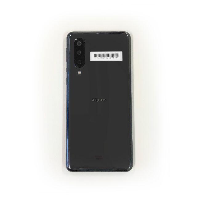 SHARP(シャープ)のau SHG02 ブラック AQUOS zero5G basic DX スマホ/家電/カメラのスマートフォン/携帯電話(スマートフォン本体)の商品写真