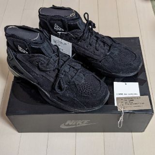 コムデギャルソンオムプリュス(COMME des GARCONS HOMME PLUS)の新品　26.5cm NIKE X コムデギャルソンオムプリュス　エアモワブ　黒(スニーカー)