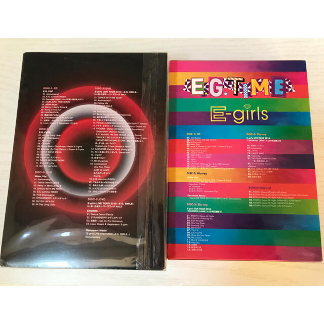 E-girls(イーガールズ)のE-girls ライブDVD 2種まとめ売り エンタメ/ホビーのDVD/ブルーレイ(ミュージック)の商品写真