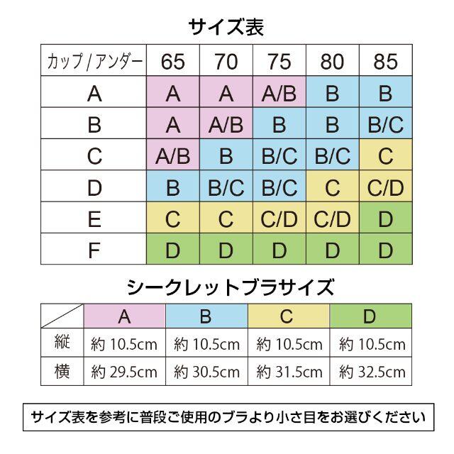 【Bカップ】2セットウィングシークレットブラ ヌーブラ レディースの下着/アンダーウェア(ヌーブラ)の商品写真