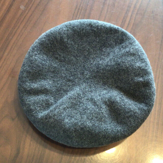 niko and...(ニコアンド)の未使用 ニコアンド オリジナルカラー ベレー帽 毛100% グレー レディースの帽子(ハンチング/ベレー帽)の商品写真