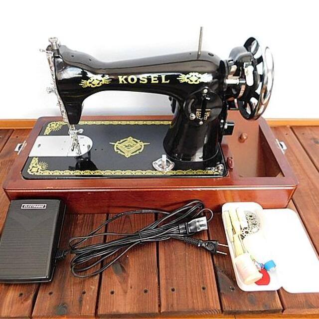 稼働品)アンティーク電動ミシン シンコーKOSEL SS1001-