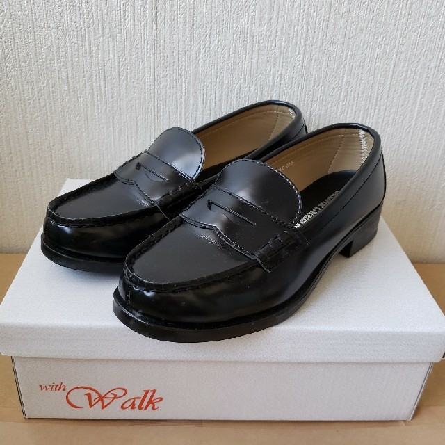 CEDAR CREST(セダークレスト)のローファー(黒) 22.5cm  3E スクール 通学 レディースの靴/シューズ(ローファー/革靴)の商品写真