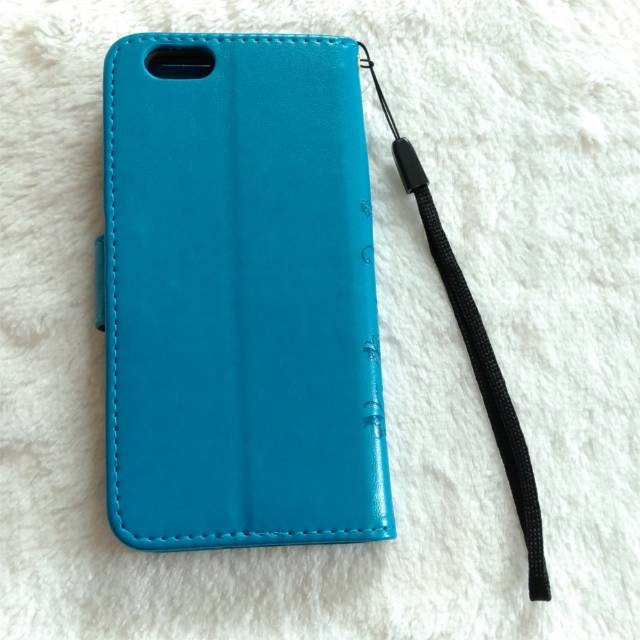 訳アリ品 蝶 手帳型 Iphone6 6s Iphoneケース 水色 Biの通販 By Pochi公 S Shop ラクマ