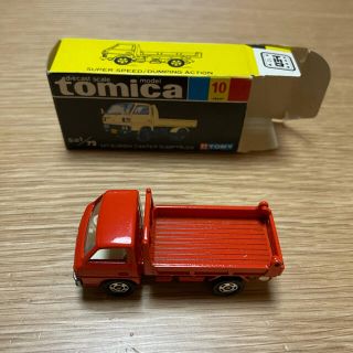 トミー(TOMMY)のトミカ　黒箱　希少　日本製　備品　三菱　キャンター　ダンプカー　トラック(ミニカー)