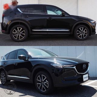 CX-5  KF系 マツダ Mazda cx5 サイドガーニッシュ【166】(車外アクセサリ)