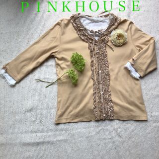 ピンクハウス(PINK HOUSE)のピンクハウス　七分袖カットソー(カットソー(長袖/七分))