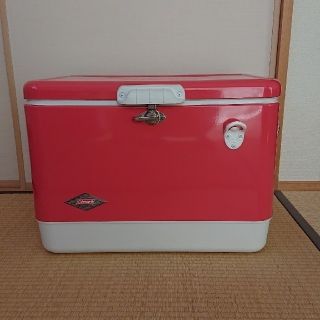 コールマン(Coleman)の《中古》Coleman /コールマン スチールスベルトクーラーボックス(その他)