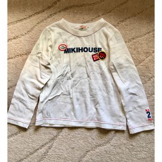 ミキハウス(mikihouse)のミキハウス ロンT 長袖 110 オフホワイト(Tシャツ/カットソー)