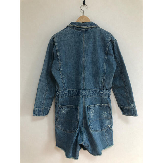 シーニューヨーク　デニムオールインワン Sea New York - 美品 sea new york シー オールインワン つなぎ