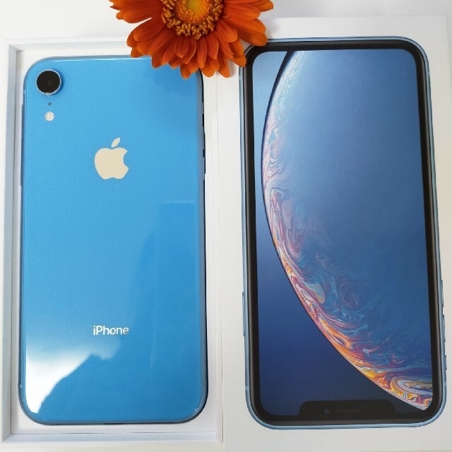 綺麗です外観状態iPhone XR　64GB　Blue