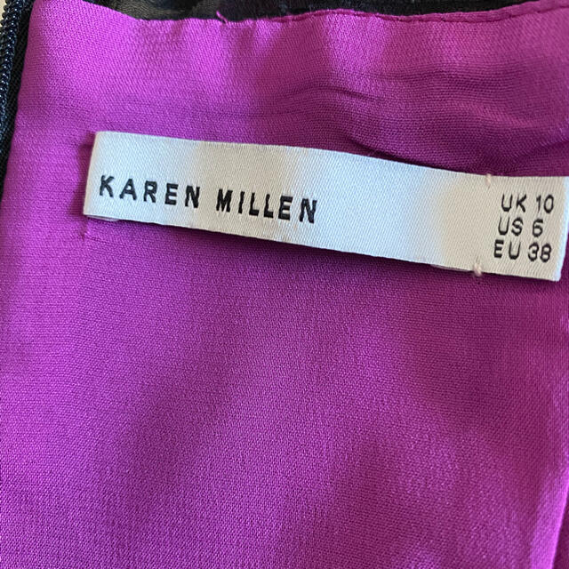 Karen Millen(カレンミレン)のKAREN MILLEN ワンピース レディースのワンピース(ミニワンピース)の商品写真