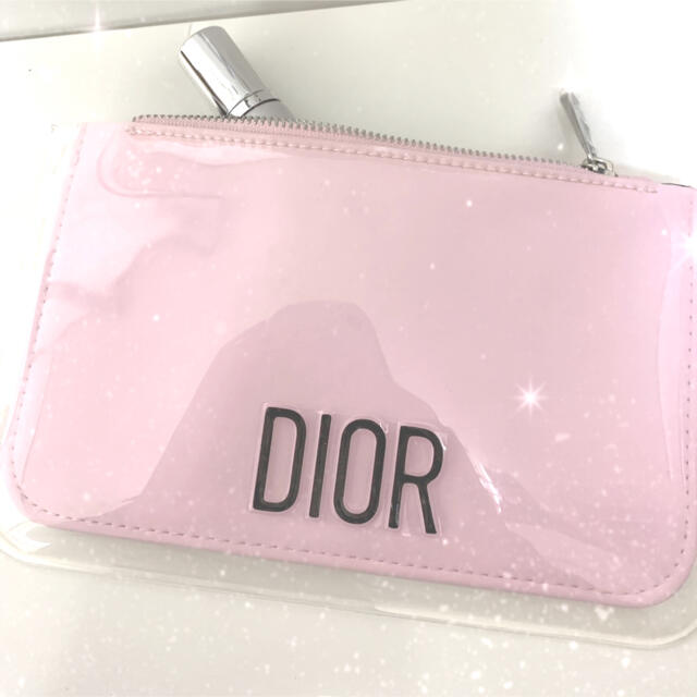 Dior Christian Dior ディオール ノベルティ ポーチ ピンクの通販 By ちび S Shop ディオールならラクマ