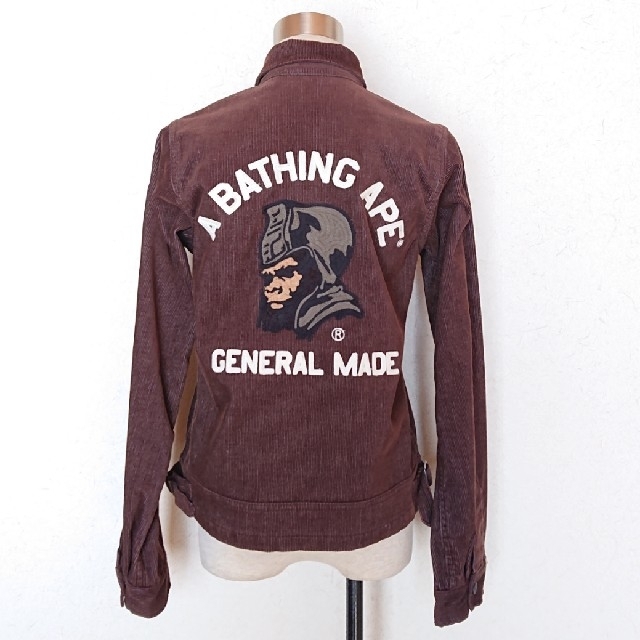 A BATHING APE GENERAL MADE ｺｰﾃﾞｭﾛｲｼﾞｬｹｯﾄ