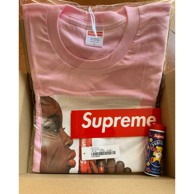 supreme Water Pistol Tee Lサイズ pink