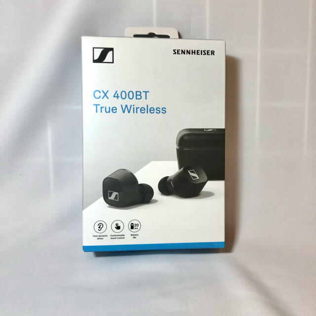 80/20クロス vu SENNHEISER CX 400BT True ブラック 黒 | maximise.mu
