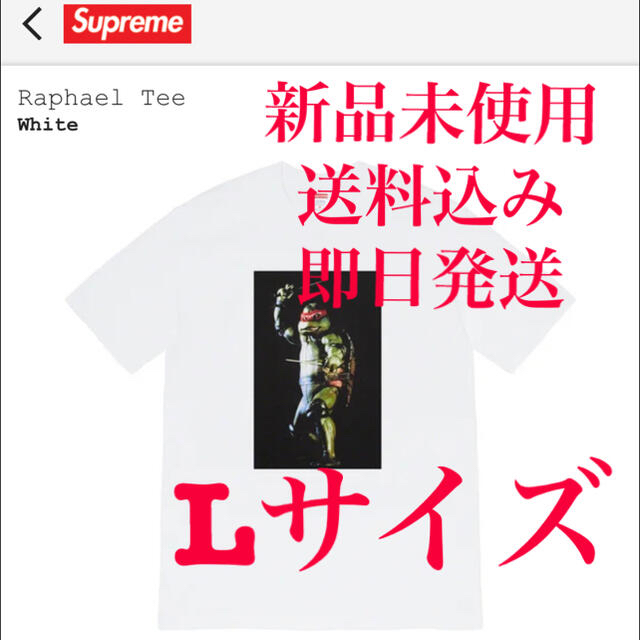 シュプリーム ラファエル Raphael tee  Lサイズ 新品未使用