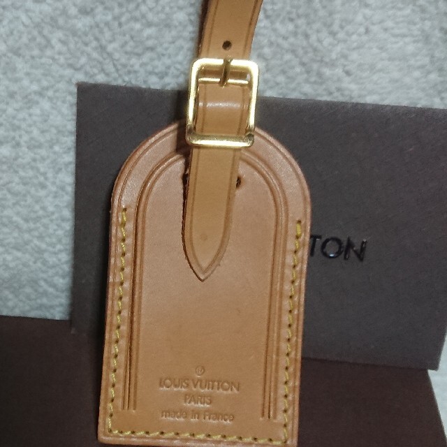 LOUIS VUITTON(ルイヴィトン)のルイヴィトン レザー ネームタグ！ レディースのファッション小物(キーホルダー)の商品写真