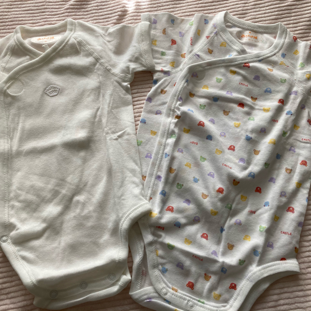 赤ちゃんの城 肌着二枚セット キッズ/ベビー/マタニティのベビー服(~85cm)(肌着/下着)の商品写真