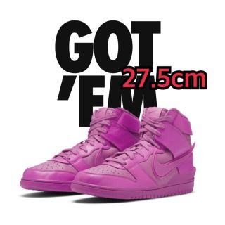 ナイキ(NIKE)のAMBUSHxNIKE FUCHSIA  27.5 ナイキ アンブッシュ ピンク(スニーカー)