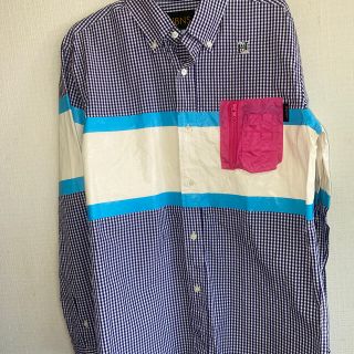 エイチビージー(HbG)のHABANOS ハバノスGLEN CHECK CAMO(シャツ)