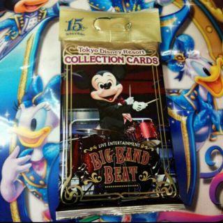 ディズニー(Disney)のディズニーシー　実写　ビッグバンドビート　コレクションカード　BBB(キャラクターグッズ)
