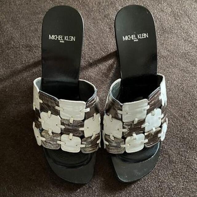 Michel Klein ミッシェルクラン サンダル 透明ヒール おしゃれ きれい 1度使用の通販 By ぴたりんこshop ミッシェルクラン ならラクマ