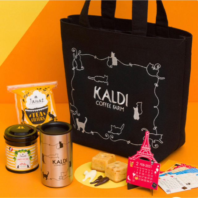 KALDI(カルディ)のカルディ  ネコの日バッグ レディースのバッグ(トートバッグ)の商品写真