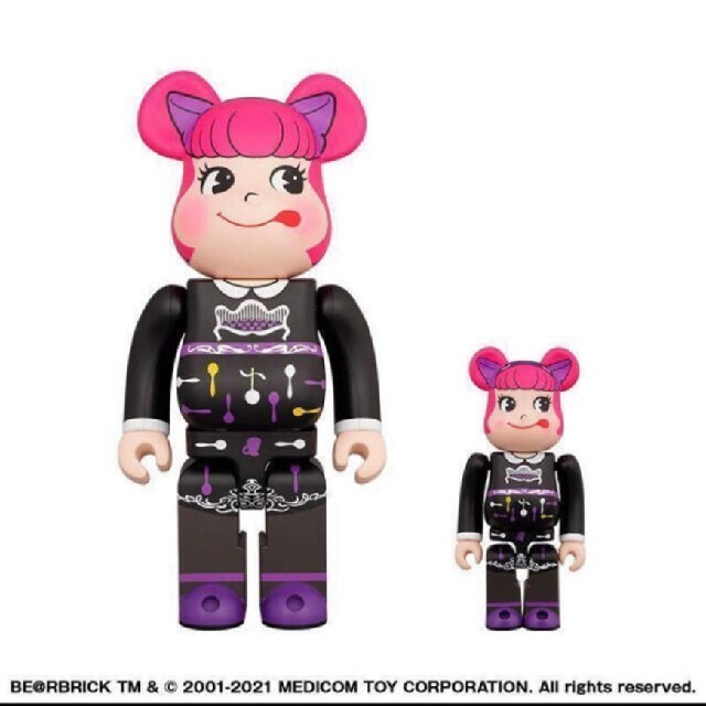 BE@RBRICK ANNA SUI × ペコラ 100％ & 400％フィギュア