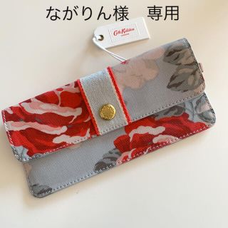 キャスキッドソン(Cath Kidston)のキャスキッドソン　財布　長財布　ウォレット　花柄　バラ柄(財布)