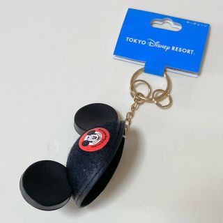 ディズニー(Disney)のミッキー　イヤーハット　キーホルダー(キャラクターグッズ)