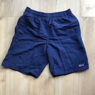 パタゴニア(patagonia)のPatagonia バギーズショーツ　キッズM size ネイビー(パンツ/スパッツ)