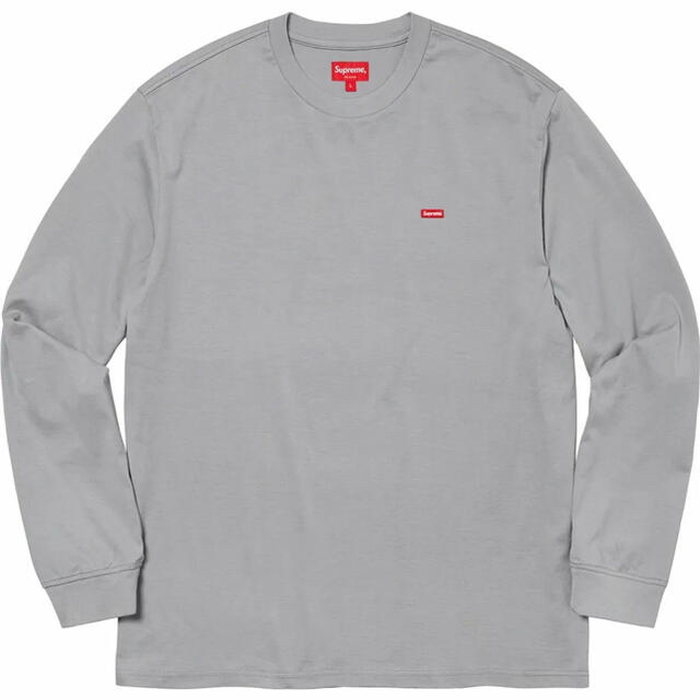 Supreme - supreme small box L/S tee grey グレー XLの通販 by b.b's ...