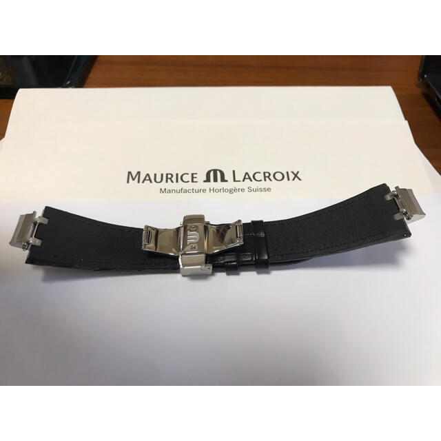 MAURICE LACROIX(モーリスラクロア)のMAURICE LACROIX モーリス・ラクロア Dバックルセット　アイコン用 メンズの時計(レザーベルト)の商品写真