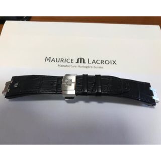 モーリスラクロア(MAURICE LACROIX)のMAURICE LACROIX モーリス・ラクロア Dバックルセット　アイコン用(レザーベルト)