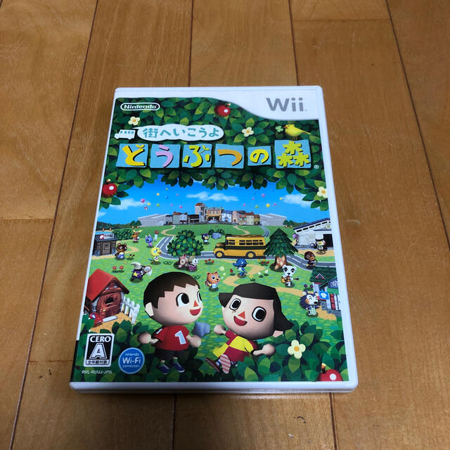 Wii(ウィー)の街へいこうよ どうぶつの森 Wii エンタメ/ホビーのゲームソフト/ゲーム機本体(家庭用ゲームソフト)の商品写真