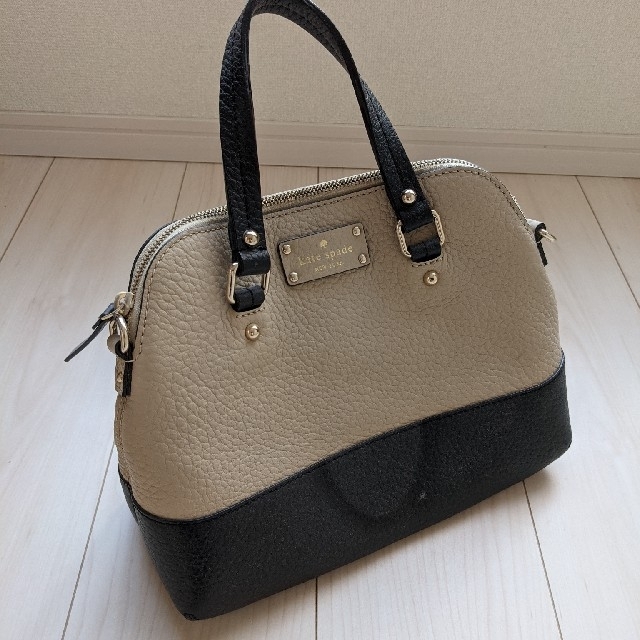 kate spade　バイカラーバッグ