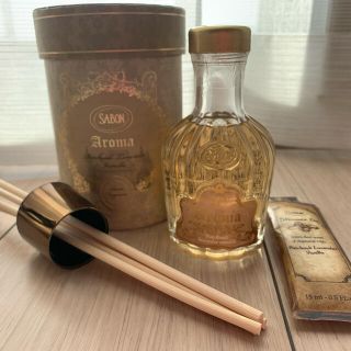 サボン(SABON)のSABON アロマ(110mL) パチュリ・ラベンダー・バニラ(アロマディフューザー)