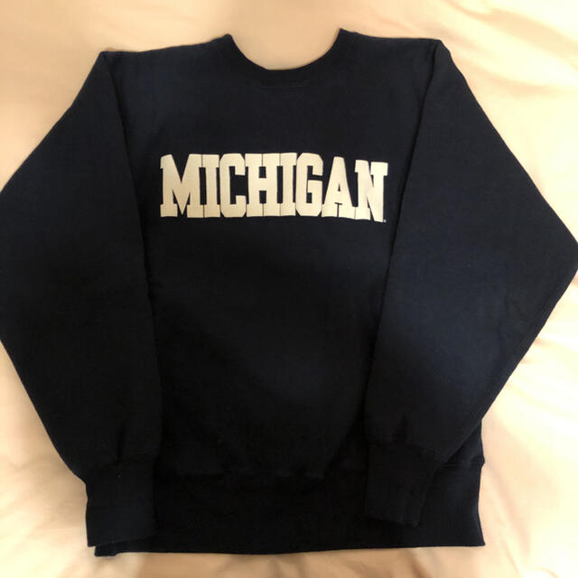 Champion(チャンピオン)のりりな様専用希少90's Championリバースウィーブ　Michigan L メンズのトップス(スウェット)の商品写真