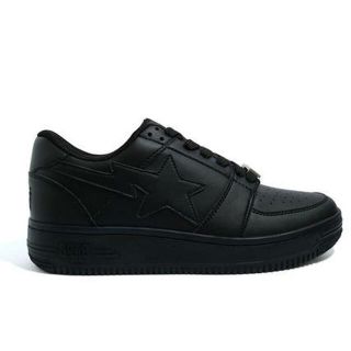 アベイシングエイプ(A BATHING APE)のAPE BAPESTA crocodile black 28(スニーカー)