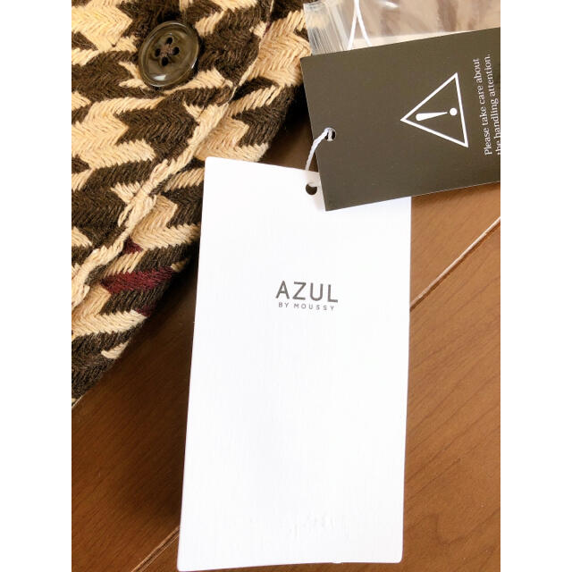 AZUL by moussy(アズールバイマウジー)のAZUL by moussy 新品千鳥パンツ レディースのパンツ(カジュアルパンツ)の商品写真