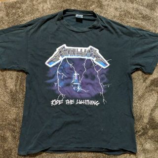 ジャイアント(Giant)のヴィンテージ METALLICA バンドTシャツ(Tシャツ/カットソー(半袖/袖なし))