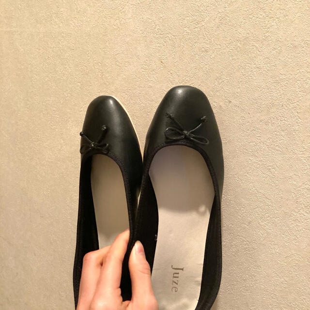 DIANA(ダイアナ)のブラック　リボンバレエシューズ🩰 レディースの靴/シューズ(バレエシューズ)の商品写真