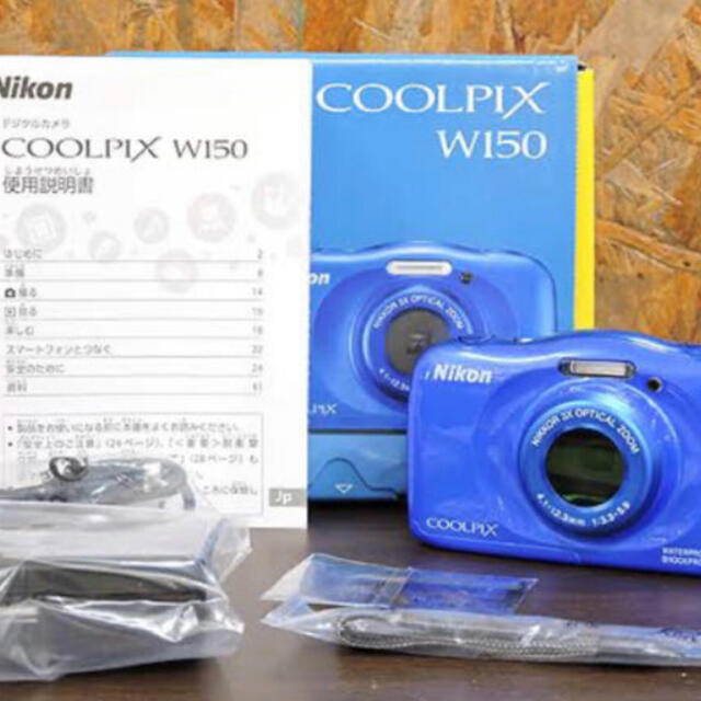 Nikon(ニコン)の【新品】Nicon COOLPIX W150 スマホ/家電/カメラのカメラ(コンパクトデジタルカメラ)の商品写真