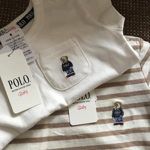 POLO RALPH LAUREN(ポロラルフローレン)のポロベアTシャツ キッズ/ベビー/マタニティのベビー服(~85cm)(Ｔシャツ)の商品写真