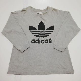 アディダス(adidas)のadidas アディダス トレフォイルロゴ 長袖Tシャツ(Tシャツ/カットソー(七分/長袖))